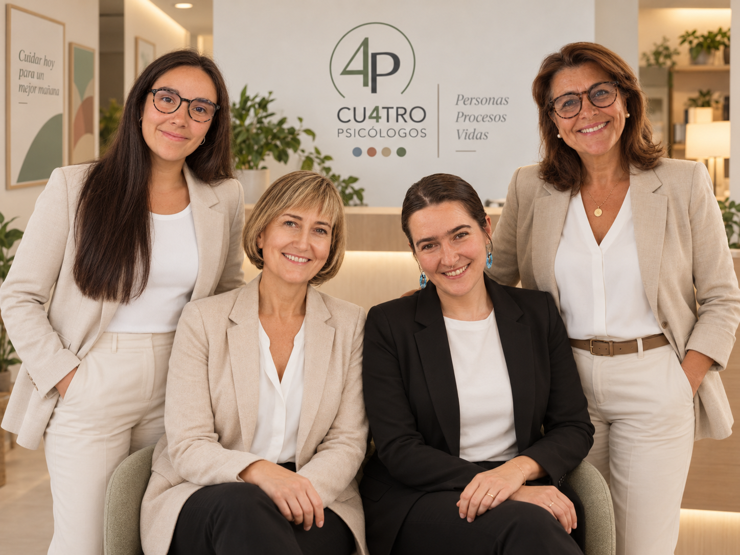 Equipo de psicólogas de Cuatro Psicólogos en Majadahonda